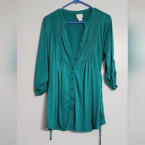 Teal-green Tunic